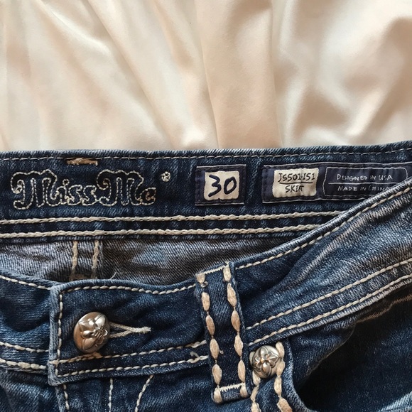 Authentic Miss Me jean skirt - Picture 5 of 5